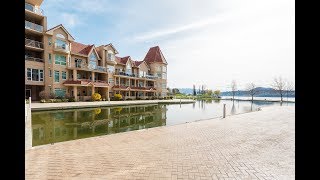 Kelowna Real Estate132 1088 Sunset Dr  Discovery Bay Luxury Waterfront Condo For Sale [upl. by Aniz]