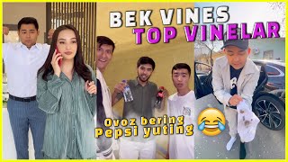 Bekvines top 10 eng zor vinelari  Ovoz bering pepsi yuting🤣🤣 [upl. by Meikah204]