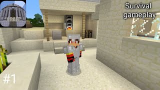 Minicraft survival gameplay part 1 season 2 [upl. by Asseneg781]