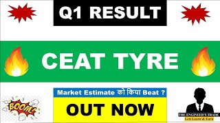 Ceat Q1 Results 2025  Ceat Results Today  Ceat Share Latest News  Ceat Results  Ceat Tyre Share [upl. by Hinman855]