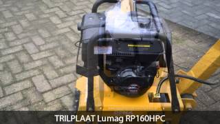 TRILPLAAT Lumag RP160HPC [upl. by Patric]