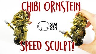 Chibi Ornstein  Dark Souls  Polymer Clay Speed Sculpting [upl. by Ahsein312]