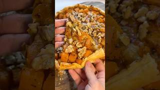 TARTE BUTTERNUT COMPOTÉE D’OIGNONS GORGONZOLA amp NOIX 🍂 recettefacile idéerecette [upl. by Euhsoj99]