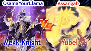 MekkKnight Orcust Vs Yubel  OsamaYourLlama Vs Assangab  High Rated  Dueling Book [upl. by Htebzil557]