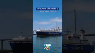 SHIP SPOTTING  MV Super Shuttle Roro 10 ng Asian Marine Transport Corporation [upl. by Eremaj]