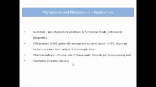 Phytosterols and phytostanols [upl. by Oiragelo321]