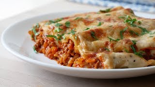 Cannelloni mit Hackfleisch Rezept  Beef Cannelloni Recipe  ENG SUBS [upl. by Idnas]