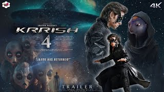 KRRISH 4 Jaadu Returns  Trailer  Hrithik Roshan  Bobby Deol  Tiger Shroff Amitabh B  In 2025 [upl. by Nilla]