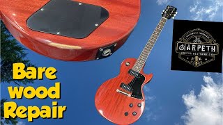 Finish Repair Cherry Red Gibson [upl. by Atsejam]