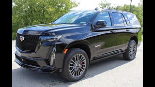 2023 Cadillac Escalade ESV SPORT BLACK Interior Exterior [upl. by Inaleon]