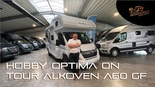 Hobby Optima OnTour Alkoven A60 GF2022Jetzt bei uns zu sehen [upl. by Hugon255]