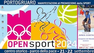 PORTOGRUARO 21092024 OPEN SPORT 2024 [upl. by Yelkcub451]