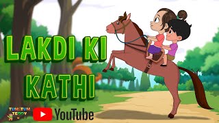 Lakdi Ki Kathi  Hindi Rhymes for Kids  tumtumteddy [upl. by Noyahs]