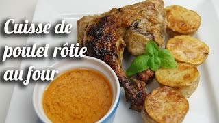 Cuisses de Poulet rôties au four Marinade africaine [upl. by Aniahs]