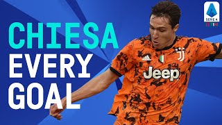 EVERY Federico Chiesa Goal This Season  Top Scorers 202021  Serie A TIM [upl. by Heiskell]