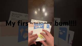 My first Seventeen album kpop seventeen album spillthefeels [upl. by Ahsinac616]