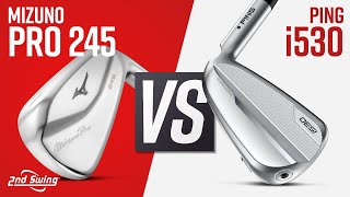 MIZUNO PRO 245 vs PING i530  Golf Irons Comparison [upl. by Asined]