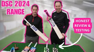 HONEST REVIEW OF THE NEW 2024 DSC Cricket Bat Range  BLAK KRUNCH PEARLA amp MORE [upl. by Soutor583]