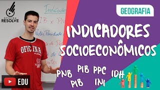 PRINCIPAIS INDICADORES SOCIOECONÔMICOS [upl. by Ursi]