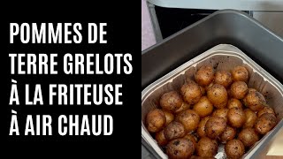 Comment cuire les pommes de terre grelots à la friteuse à air chaud [upl. by Hairehcaz649]