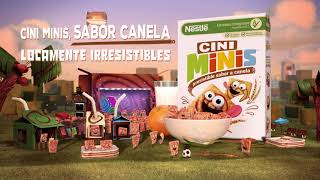 Cereales CINI MINIS sabor a canela ¡locamente irresistible – Nestlé [upl. by Evadne]