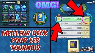 Clash Royale  MEILLEUR DECK POUR TOURNOIS  NOUVELLE META [upl. by Skardol229]