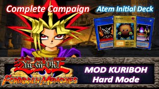 YUGIOH FORBIDDEN MEMORIES MOD KURIBOH BETA  HARD MODE  COMPLETE CAMPAIGN  NO FREE DUEL [upl. by Nochur]