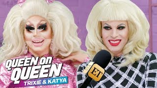 Trixie Mattel Interviews Icon and Legend Katya Zamolodchikova [upl. by Aneekahs]