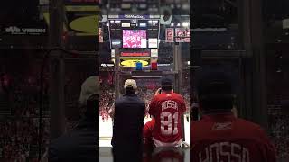 FINAL goal horn at Joe Louis Arena 🚨 at end of the last Red Wings game nhl redwings [upl. by Niwdog]