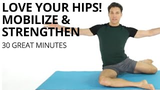 Mobilize and Stabilize Your Hips with the 9090 Core and Gluteal Exercises  Prevent Hip Replacement [upl. by Clio572]