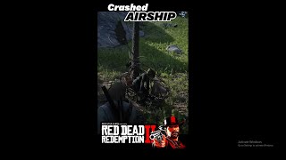 Crashed Airship  Red Dead Redemption 2 rdr2 rdr2gameplay rdr2secret gaming viralvideo [upl. by Mun543]