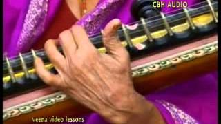 Playing Notes in veena [upl. by Erek274]