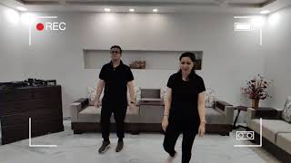 Ban than chali dekho  Easy dance steps  By Raksha Negi and Akshay Khetrapal [upl. by Bethina223]