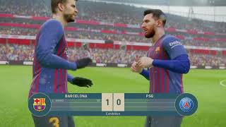 FCB vs PSG 2024 gameplay [upl. by Litton318]