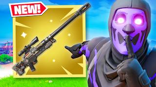 fortnite added a NEW SNIPER [upl. by Roane975]