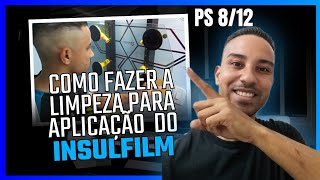 CURSO DE INSULFILM GRÁTIS  COMO LIMPAR O VIDRO PARA APLICAÇÃO DE PELÍCULA [upl. by Oribella]