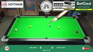 Scott Foulds v Jake Ward [upl. by Myrtle]