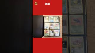 Vintage Pokemon card collection Bulk Joblot Fossil Original Base Jungle [upl. by Iruyas]