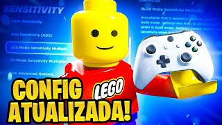 A MELHOR SENSIBILIDADE PARA CONTROLES ATUALIZADA A MELHOR CONFIGURAÃ‡ÃƒO DE FORTNITE PARA CONSOLES [upl. by Katzir377]