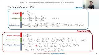 2 Intro to adjoint methods of OpenFOAM for CFDbased optimization  E PapoutsisKiachagias NTUA [upl. by Palocz]