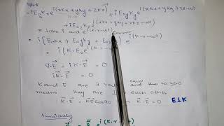 Chap 9 lec 6  MONOCHROMATIC PLANE OF EM WAVES  Griffiths Electrodynamics [upl. by Goran]