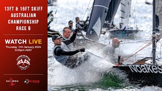 13ft and 16ft Skiff Nationals RACE 6 [upl. by Eekaz]