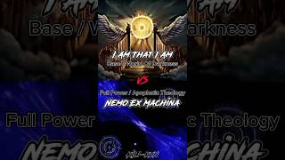 I Am That i Am vs nemo ex machinaapophatic theology shorts wod [upl. by Melosa]