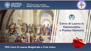 Sessione di Tesi di Laurea in Odontoiatria e Protesi Dentaria 25102023 [upl. by Sievert]