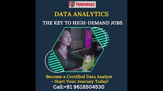 Data Analyst Full Stack Training In Hyderabad SS Trainings Offers The Best Data Analytics Classes [upl. by Neddy429]