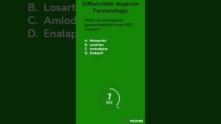 Differentiële diagnose Farmacologie 3 geneeskunde dokter apotheek pillen dokter medicatie [upl. by Shelah555]