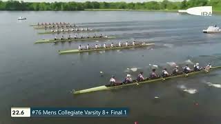 Mens Rowing  Varsity 8 Grand Final 2023 IRA Championships [upl. by Cheshire]