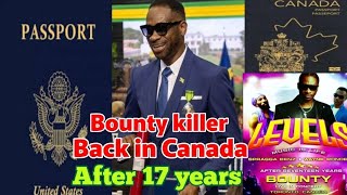 Bounty killer Visa Reinstated set to perform in Canada December 14 2024 [upl. by Ydwor]