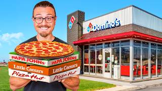 I Tried Every Fast Food Pizza In America [upl. by Hadeehsar]