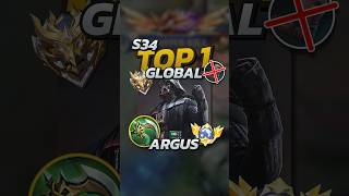 The Top 1 Argus Builds No Boots Mobile Legends mobilelegends mlbb gaming [upl. by Renfred]